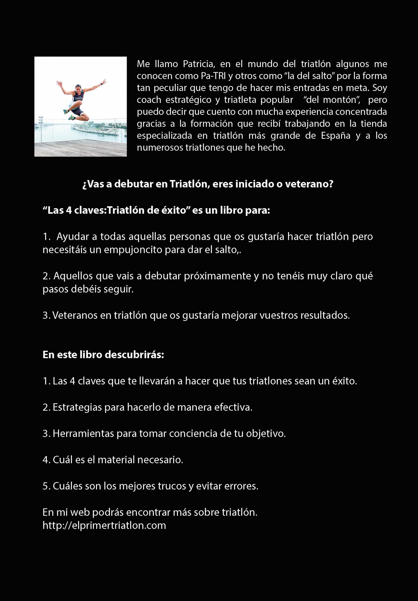 Las 4 claves; Triatlón de éxito.
